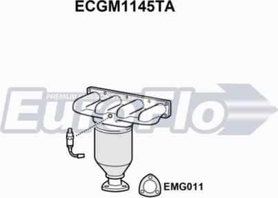 EuroFlo ECGM1145TA - Katalitik çevirici furqanavto.az