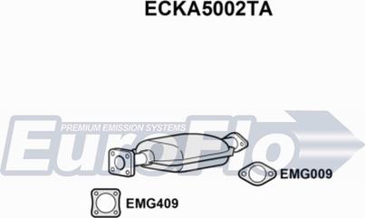 EuroFlo ECKA5002TA - Katalitik çevirici furqanavto.az