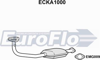 EuroFlo ECKA1000 - Katalitik çevirici furqanavto.az