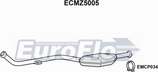 EuroFlo ECMZ5005 - Katalitik çevirici furqanavto.az