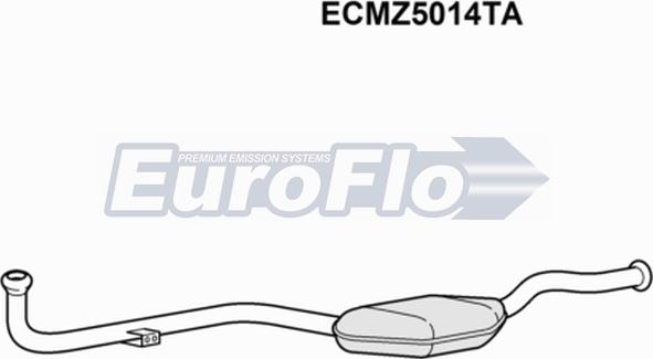 EuroFlo ECMZ5014TA - Katalitik çevirici furqanavto.az