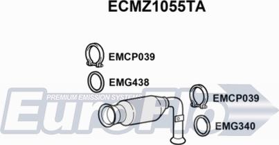 EuroFlo ECMZ1055TA - Katalitik çevirici furqanavto.az