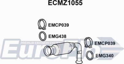 EuroFlo ECMZ1055 - Katalitik çevirici furqanavto.az