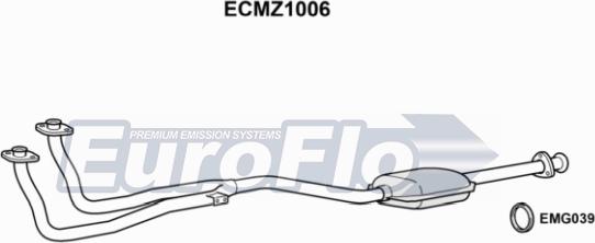 EuroFlo ECMZ1006 - Katalitik çevirici furqanavto.az