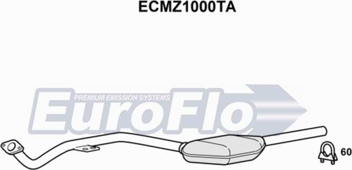 EuroFlo ECMZ1000TA - Katalitik çevirici furqanavto.az