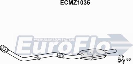 EuroFlo ECMZ1035 - Katalitik çevirici furqanavto.az