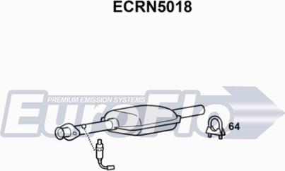 EuroFlo ECRN5018 - Katalitik çevirici furqanavto.az