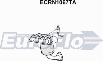 EuroFlo ECRN1067TA - Katalitik çevirici furqanavto.az