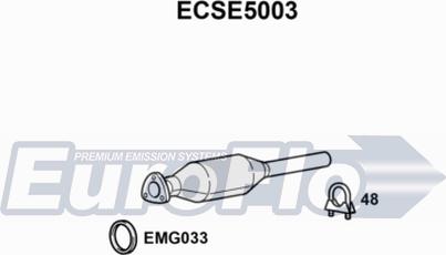 EuroFlo ECSE5003 - Katalitik çevirici furqanavto.az