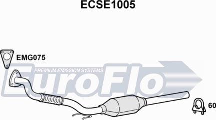 EuroFlo ECSE1005 - Katalitik çevirici furqanavto.az