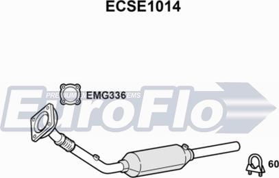 EuroFlo ECSE1014 - Katalitik çevirici furqanavto.az