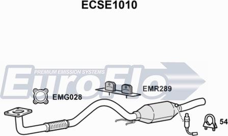 EuroFlo ECSE1010 - Katalitik çevirici furqanavto.az