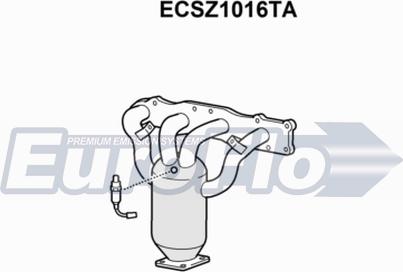 EuroFlo ECSZ1016TA - Katalitik çevirici furqanavto.az