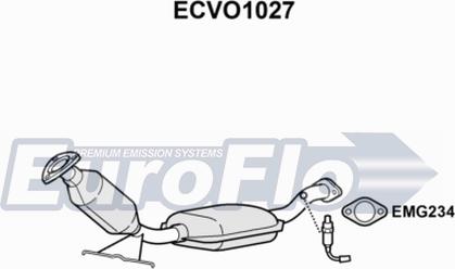 EuroFlo ECVO1027 - Katalitik çevirici furqanavto.az