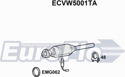 EuroFlo ECVW5001TA - Katalitik çevirici furqanavto.az