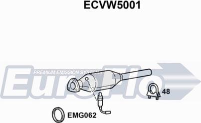 EuroFlo ECVW5001 - Katalitik çevirici furqanavto.az