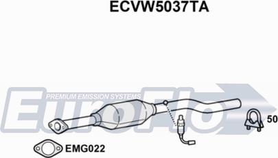 EuroFlo ECVW5037TA - Katalitik çevirici furqanavto.az