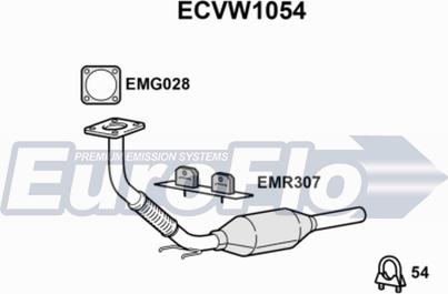 EuroFlo ECVW1054 - Katalitik çevirici furqanavto.az