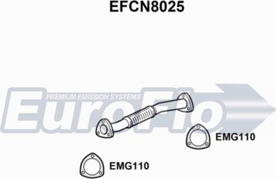 EuroFlo EFCN8025 - Egzoz borusu furqanavto.az