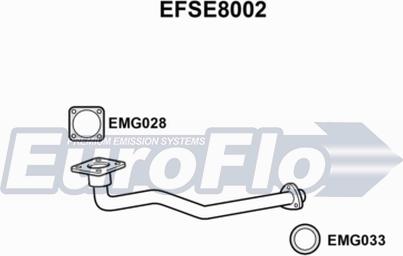 EuroFlo EFSE8002 - Egzoz borusu furqanavto.az