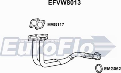 EuroFlo EFVW8013 - Egzoz borusu furqanavto.az