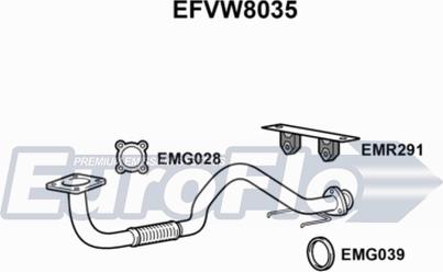 EuroFlo EFVW8035 - Egzoz borusu furqanavto.az