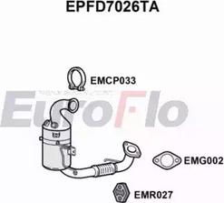 EuroFlo EPFD7026TA - Tüs / Hissəcik filtri, egzoz sistemi furqanavto.az