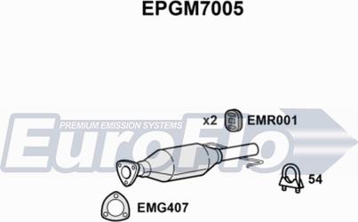 EuroFlo EPGM7005 - Tüs / Hissəcik filtri, egzoz sistemi furqanavto.az