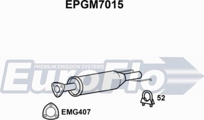 EuroFlo EPGM7015 - Tüs / Hissəcik filtri, egzoz sistemi furqanavto.az