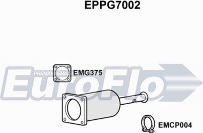 EuroFlo EPPG7002 - Tüs / Hissəcik filtri, egzoz sistemi furqanavto.az