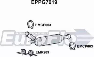 EuroFlo EPPG7019 - Tüs / Hissəcik filtri, egzoz sistemi furqanavto.az