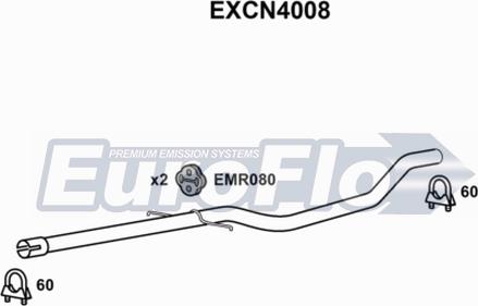 EuroFlo EXCN4008 - Egzoz borusu furqanavto.az