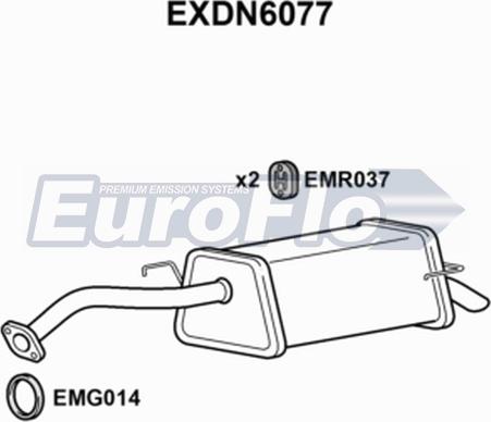 EuroFlo EXDN6077 - Son səsboğucu furqanavto.az