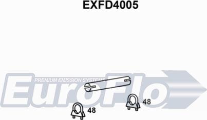 EuroFlo EXFD4005 - Egzoz borusu furqanavto.az