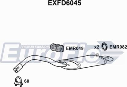 EuroFlo EXFD6045 - Son səsboğucu furqanavto.az