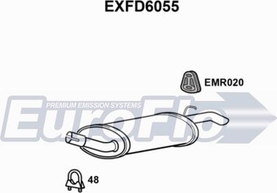 EuroFlo EXFD6055 - Son səsboğucu furqanavto.az