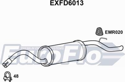 EuroFlo EXFD6013 - Son səsboğucu furqanavto.az