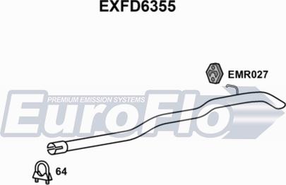 EuroFlo EXFD6355 - Egzoz ucu furqanavto.az