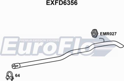 EuroFlo EXFD6356 - Egzoz ucu furqanavto.az