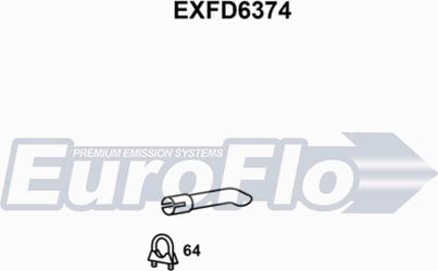 EuroFlo EXFD6374 - Egzoz ucu furqanavto.az