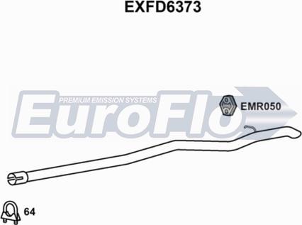 EuroFlo EXFD6373 - Egzoz ucu furqanavto.az