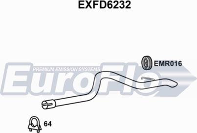 EuroFlo EXFD6232 - Egzoz ucu furqanavto.az