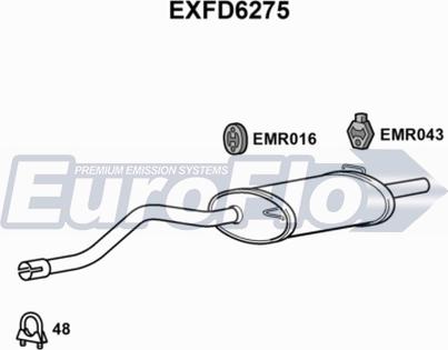 EuroFlo EXFD6275 - Son səsboğucu furqanavto.az