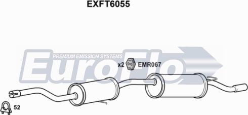 EuroFlo EXFT6055 - Son səsboğucu furqanavto.az