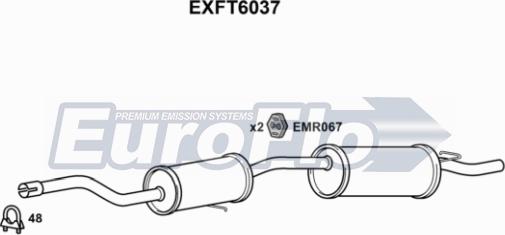 EuroFlo EXFT6037 - Son səsboğucu furqanavto.az