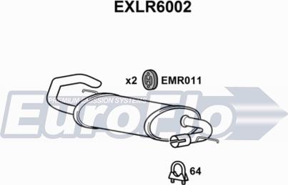 EuroFlo EXLR6002 - Son səsboğucu furqanavto.az