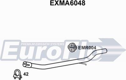 EuroFlo EXMA6048 - Egzoz ucu furqanavto.az