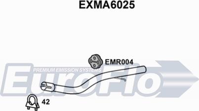 EuroFlo EXMA6025 - Egzoz ucu furqanavto.az