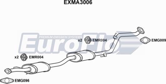 EuroFlo EXMA3006 - Orta Səsboğucu furqanavto.az