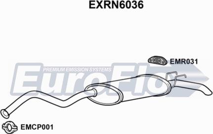 EuroFlo EXRN6036 - Son səsboğucu furqanavto.az